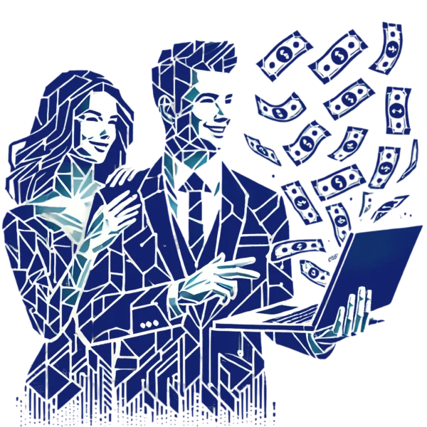 Professional web design in India for small businesses – illustration of digital success