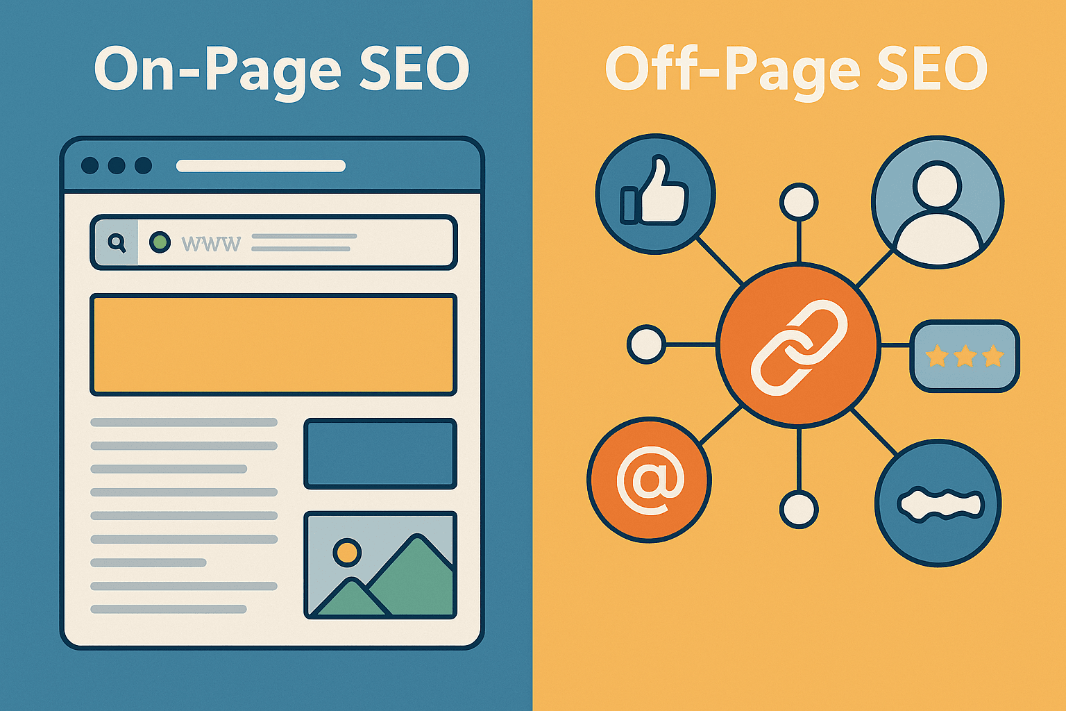 On-Page and Off-Page SEO
